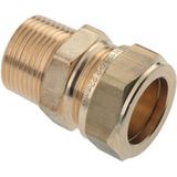 Bonfix messing knelfitting puntstuk 28mm x 1inch FxR