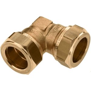 BONFIX messing knelkoppeling knie 10