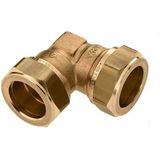 BONFIX messing knelkoppeling knie 35