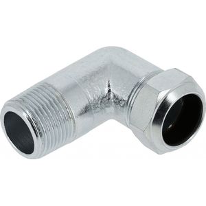 Bonfix Staalverzinkte knelfitting - Kniekoppeling 108 - buitendraad x knel - 1-1/4 x 35mm