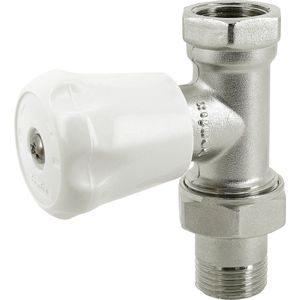 Bonfix Radiatorkraan 1/2" Recht Met Koppeling