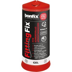 Bonfix - FittingFix - PTFE Schroefdraad Afdichtingskoord - 175m