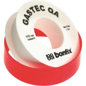 Bonfix Teflon Afdichtingstape - 12 mm x 12 m