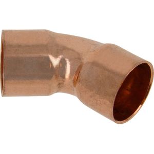 Bonfix Soldeerfitting Bocht 45� 15 x 15 - 2 x capillair