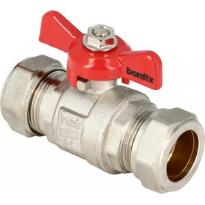 Stopkraan - Kogelkraan Knel FF - Diameter 15mm x 15mm - Zonder Keurmerk