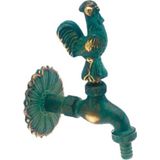 Sanitaire Tapkraan - Gladde Uitloop - Nostalgisch - Met Slangwartel en Dierenknop