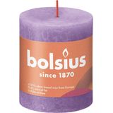Bolsius Rustiek stompkaars 80/68 violet