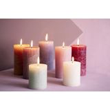 Bolsius Rustiek stompkaars 80/68 violet