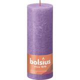 Rustiek stompkaars 190/68 Vibrant Violet - Bolsius