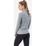 Rogelli Core Hardloopshirt - Lange Mouwen - Dames - Grijs Melange