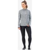 Rogelli Core Hardloopshirt - Lange Mouwen - Dames - Grijs Melange