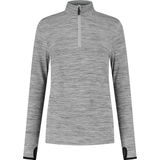 Rogelli Core Hardloopshirt - Lange Mouwen - Dames - Grijs Melange