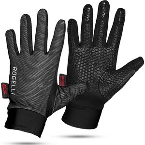 Rogelli Laval Fietshandschoenen Heren - Winter - Winddicht - Extra Grip - Zwart - L