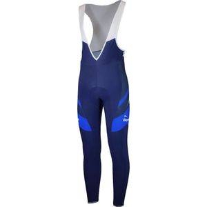 Rogelli Fietsbroek lang met zeem ANDRANO 2.0 Blauw  Wit-M