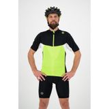 Rogelli Maat 3XL Wielershirt KM Recco2.0 Fluor/Zw/Wit