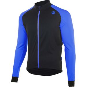 Rogelli - Caluso 2.0 - Fietsshirt - Zwart, Blauw - Airlite Brushed, Dynatherm Flex 220