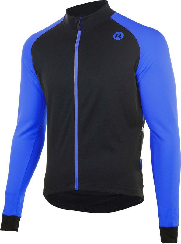 Rogelli - Caluso 2.0 - Fietsshirt - Zwart, Blauw - Airlite Brushed, Dynatherm Flex 220