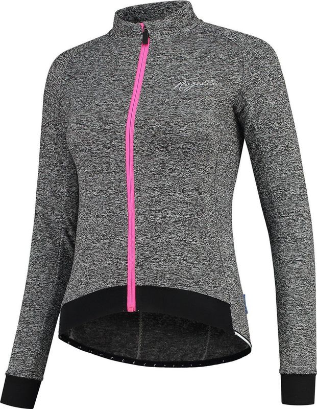 Rogelli Benice 2 0 Fietsshirt - Lange Mouwen - Dames - Grijs Roze