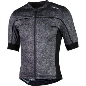 Rogelli - Passo - Fietsshirt - Grijs Melange - Korte Mouwen - Dynaflex