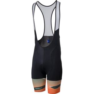 Wielerbroek Bret. Arte Zwart/Oranje/Wit 3XL