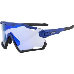 Rogelli Switch Sportbril - Fietsbril - Unisex - Blauw, Zwart - Maat ONE SIZE