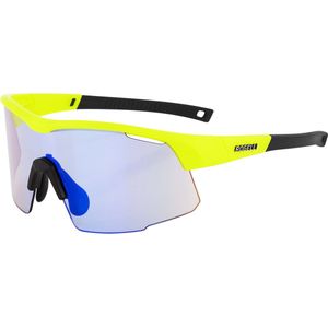 Rogelli Pulse Sportbril - Fietsbril - Unisex - Fluor, Geel - Maat ONE SIZE