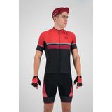 Rogelli Caluso 2 0 Fietsshirt - Lange Mouwen - Heren - Zwart