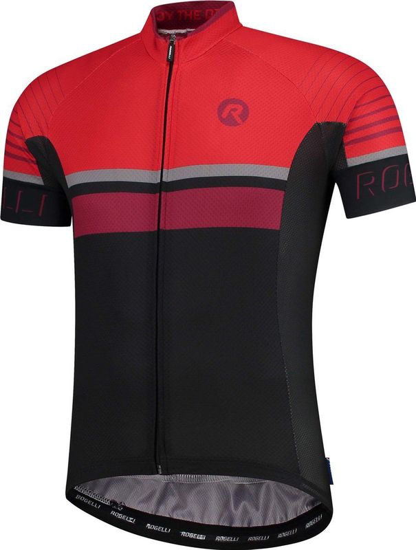 Rogelli Caluso 2 0 Fietsshirt - Lange Mouwen - Heren - Zwart
