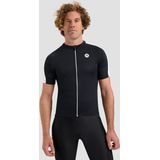 Rogelli Explore Fietsshirt Heren - Korte Mouwen - Wielershirt - Zwart Wit