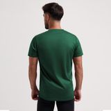 Rogelli Promo Sportshirt Heren - Hardloopshirt Korte Mouwen - Donkergroen - Maat XXL