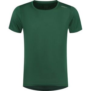Rogelli Promo Sportshirt Heren - Hardloopshirt Korte Mouwen - Donkergroen - Maat XXL