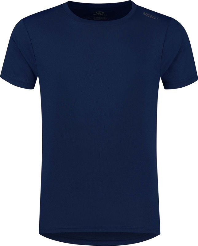 Rogelli Promo Sportshirt Heren - Hardloopshirt Korte Mouwen - DonkerGroen