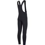 Rogelli Core Lange Fietsbroek Heren met Bretels - Zonder Zeem - Lange Wielrenbroek - Zwart - Maat 4XL