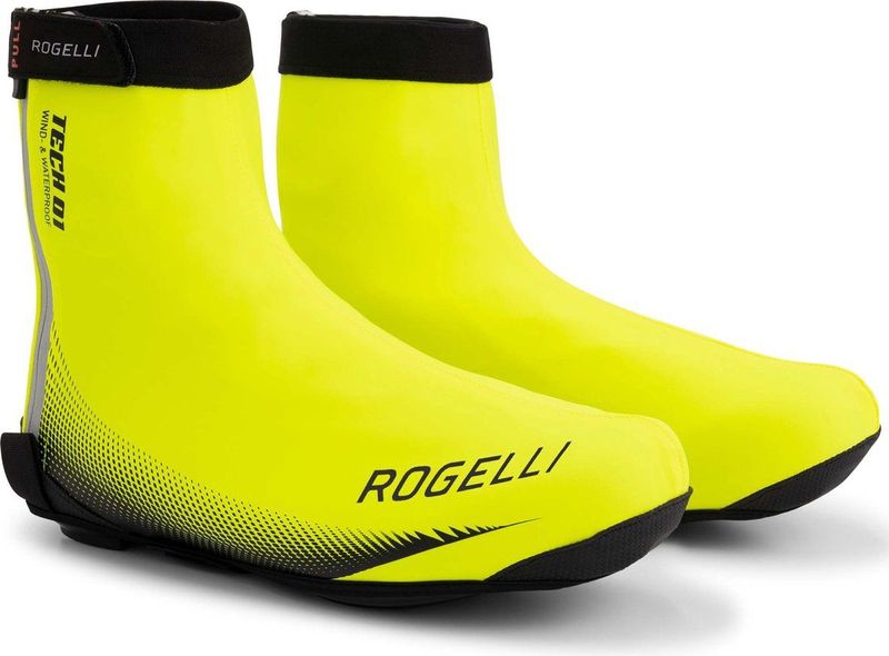Rogelli - Tech-01 Fiandrex - Overschoenen - Fluor - Winddicht en Waterafstotend