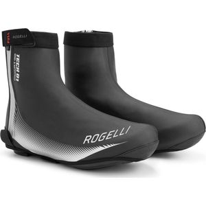 Rogelli Tech-01 Fiandrex Fiets Overschoenen - Wielrennen - Winddicht en Waterafstotend - Zwart - Maat 38-39