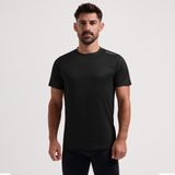 Rogelli Promo Sportshirt Heren - Hardloopshirt Korte Mouwen - Zwart