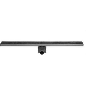 Easy Drain Tegeldrain tegel afv.goot 9.8x70cm.m/sifon (tgl.roosterd.12mm Rvs