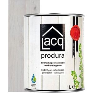 Lacq Produra -White 1L - Duurzame beits - Voor binnen en buiten