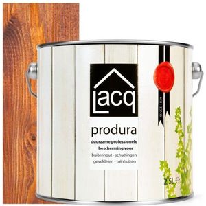 Lacq Produra - Beits - 2,5 liter - Teak - Duurzaam - Voor binnen en buiten