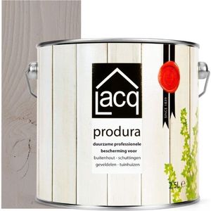 Lacq Produra - Beits - 2,5 liter - White Clay - Duurzaam - Voor buiten