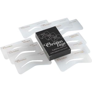 Christian Faye Eyebrow stencil set SPA 1 set