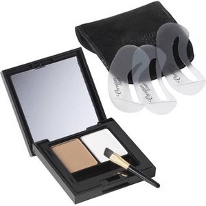 Christian Faye - Eyebrow Make Up Duo Highlighter Wenkbrauwpoeder 3 g Light