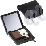 Christian Faye - Eyebrow Make Up Duo Highlighter Wenkbrauwpoeder 3 g Dark Brown