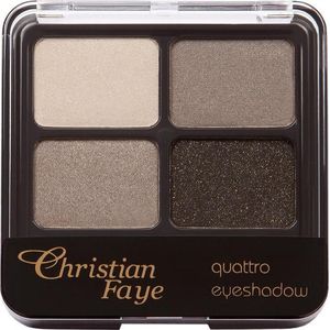Christian Faye - Oogschaduw Quattro - Zwart - 4 Kleuren