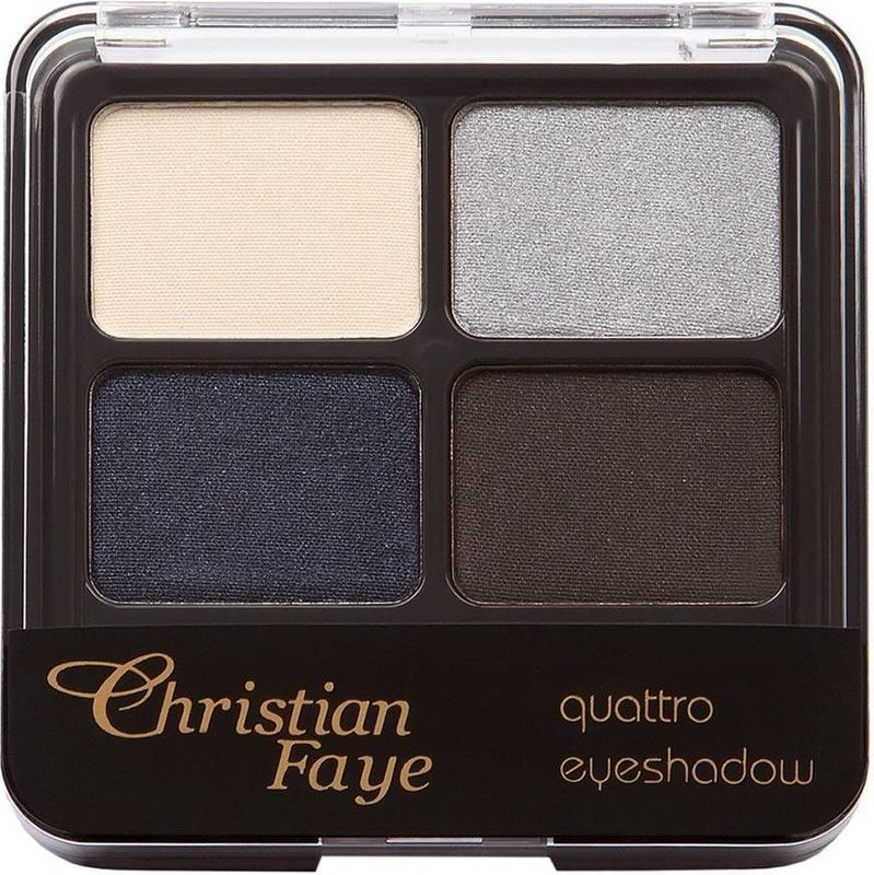Christian Faye - Eyeshadow Quattro Wenkbrauwpoeder Blue