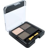 Christian Faye - Eyeshadow Quattro Wenkbrauwpoeder Brown
