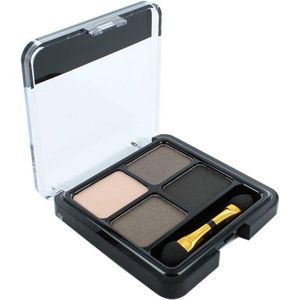 Christian Faye - Eyeshadow Quattro Wenkbrauwpoeder Brown