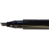 Christian Faye - Eyebrow Liquid Quattro Tip Wenkbrauwpotlood 1.3 g Dark Brown