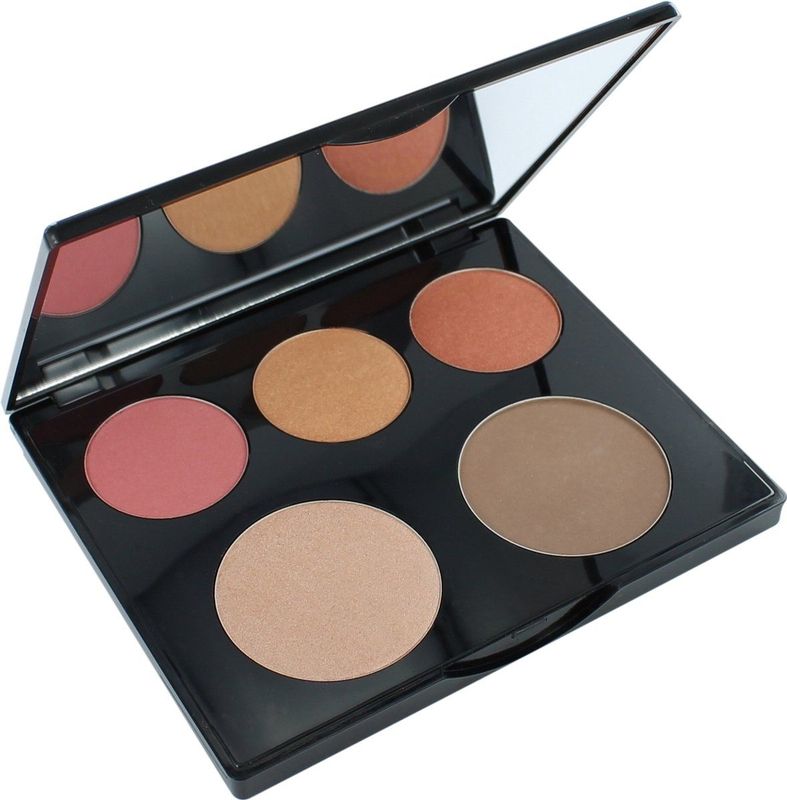 Christian Faye - Face Blitz Kit - Highlight Palet - Inclusief Borstel