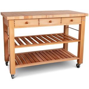 Butler - M-1200 Keukentrolley - Kopshout - Gestoomd Beukenhout